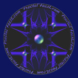 Blue Planets Stickers
