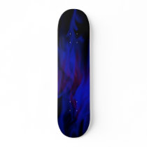 Blue Plasma Smoke Custom Skateboard Deck by sexyshirts2 Blue Plasma Smoke Custom Skateboard Deck