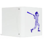 Blue Player Swinging Binder