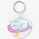 Blue Point Siamese keychain