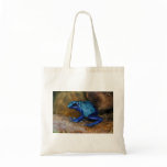 Blue Poison Dart Frog Dendrobates Azureus Tote Bag