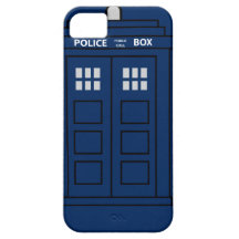 Blue Police Call Box iPhone 5 Cases