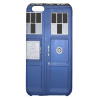 Blue Police Call Box (photo) Cover For iPhone 5C