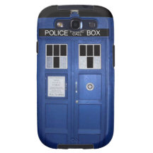 Blue Police Call Box (photo) Galaxy SIII Case