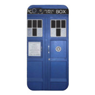 Blue Police Call Box (photo) iPhone 5 Case