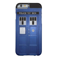 Blue Police Call Box (photo) iPhone 6 Case
