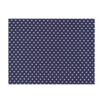 Blue Polka Dot Pattern Print postcards