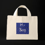 Blue Polka Dot Tote Bag bags