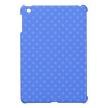Blue polka dots iPad mini covers