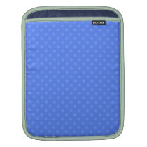 Blue polka dots iPad sleeves