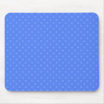 Blue polka dots mousepads