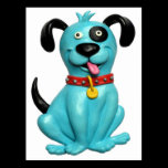 Blue Pooch postcards