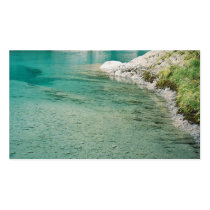 Blue Pools- New Zealand business cards