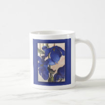 Blue Poppies Mug