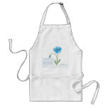 Blue Poppy Apron