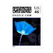 Blue Poppy Bar/Bat Mitzvah postage