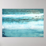 Blue Poppy Flowers Posters