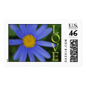 Blue stamp