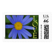 Blue stamp