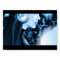 Blue posters by Aneley Blue posters