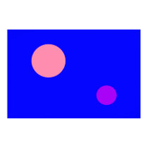Blue posters