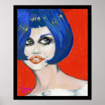 Blue Poster