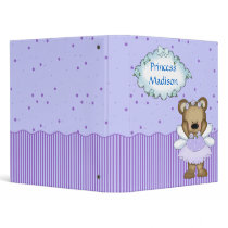 Blue Princess Baby Binder by stationeryshop Blue Princess Baby Binder