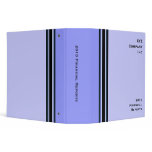 blue professional binders