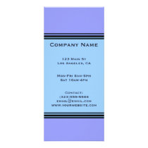 blue professional rack cards by DonnaGraysonAbstract blue professional rack cards