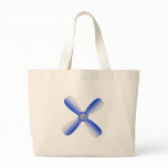 Blue Propellar Bobe Tote Bag
