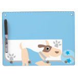 Blue Puppy Dog Dry Erase Board