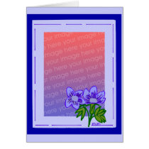 blau lila Blüte Vorlage karten by marcya7 blau lila Blüte Vorlage karten