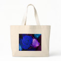 Blue Purple Rose bags