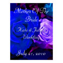 Blue Purple Rose posters