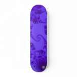 Blue Purple Seahorse Herd Skateboard