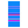 blue purple stripe customized rack card
