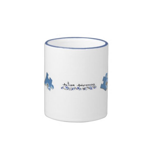 Blue Puzzle Pieces - Autism Awareness Coffee Mug