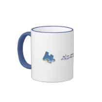 Blue Puzzle Pieces - Autism Awareness Coffee Mug