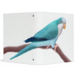 Blue Quaker Parakeet Avery Binder