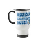 Blue Quaker Parakeets Rule mugs