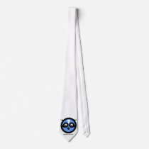 blue raccoon tie
