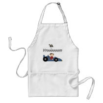 Blue Race Car Tshirts and Gifts Apron