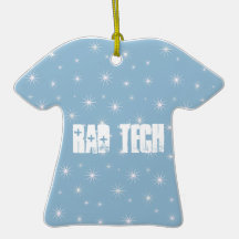 Blue Rad Tech Christmas Tree Ornament