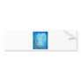 Blue Rainbow Angel Bumper Stickers