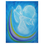 Blue Rainbow Angel Custom Letterhead
