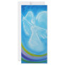 Blue Rainbow Angel Custom Rack Cards