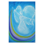 Blue Rainbow Angel Stationery