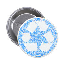 Blue Recycle buttons