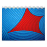 Blue & Red Calendar (July 2010 - June 2011)