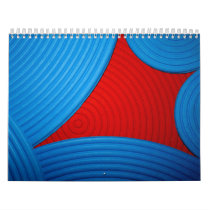 Blue & Red Calendar (July 2010 - June 2011)